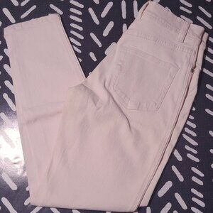 Bill Blass Baby Pink Skinny Jeans